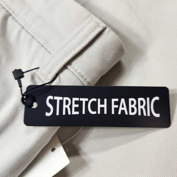 NWT Men's Roundtree & Yorke Casuals 7" Straight Fit Flat Front Shorts - Picture 4 of 7